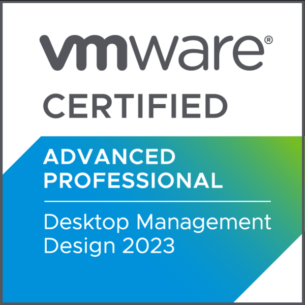 VMware Certified Advanced Professional - Desktop Management Design 2023